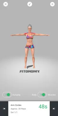 Fitonomy - Weight Loss Training, Home & Gym android App screenshot 0