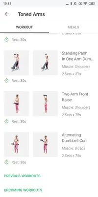 Fitonomy - Weight Loss Training, Home & Gym android App screenshot 2